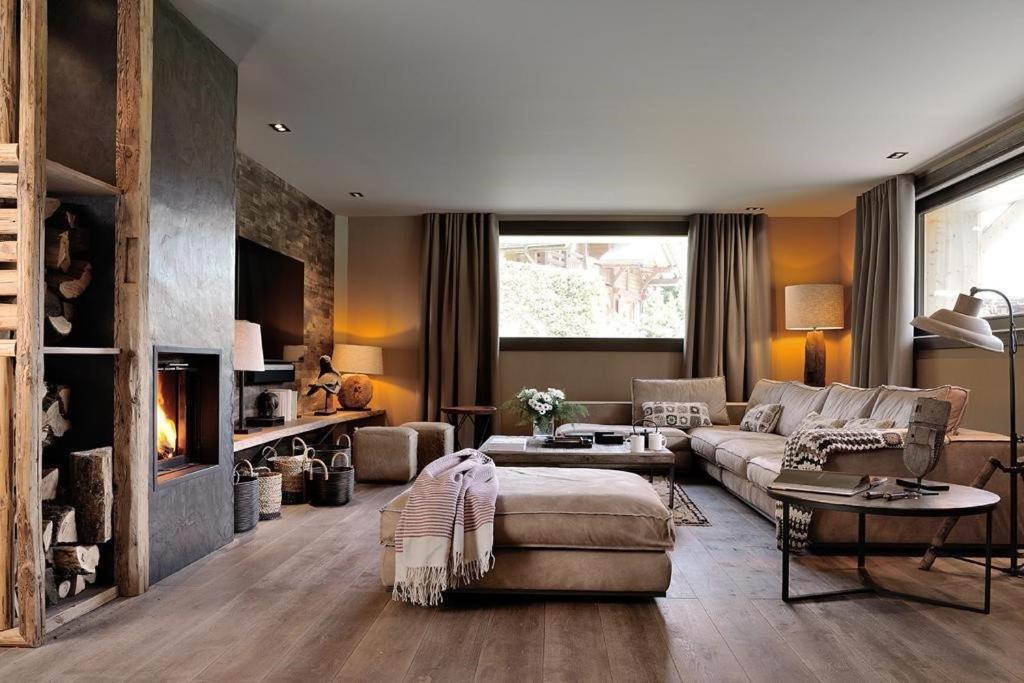 Chalet Le Prariand - เมอแฌฟ ภายนอก รูปภาพ
