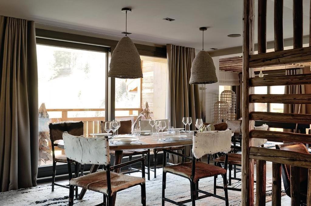 Chalet Le Prariand - เมอแฌฟ ภายนอก รูปภาพ