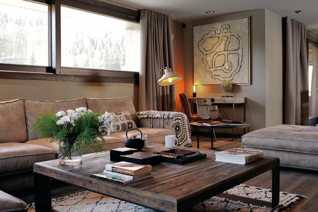 Chalet Le Prariand - เมอแฌฟ ภายนอก รูปภาพ