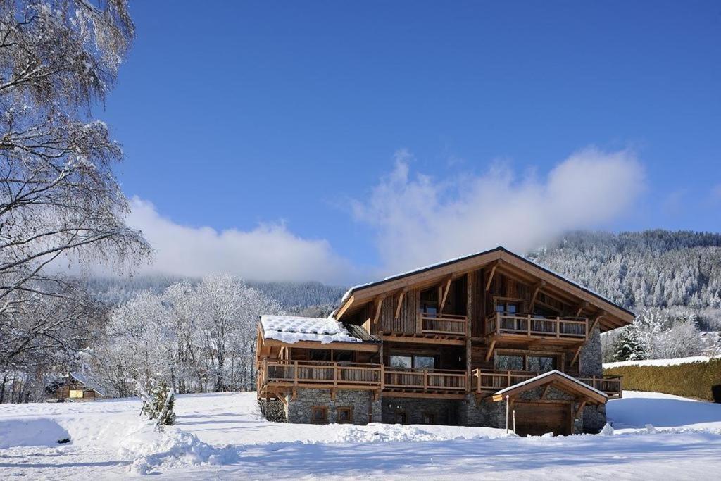 Chalet Le Prariand - เมอแฌฟ ภายนอก รูปภาพ